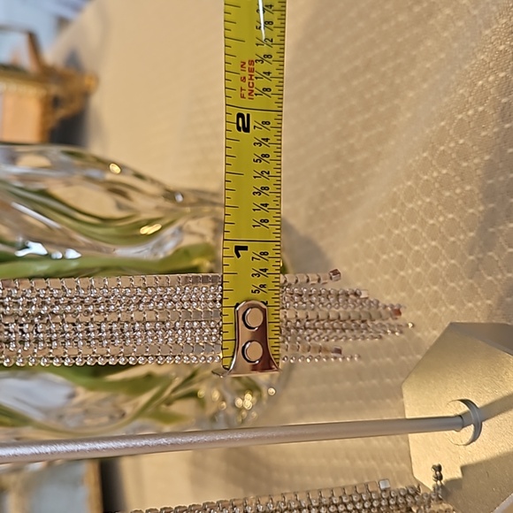 Crystal Rhinestone Earrings - Picture 10 of 11